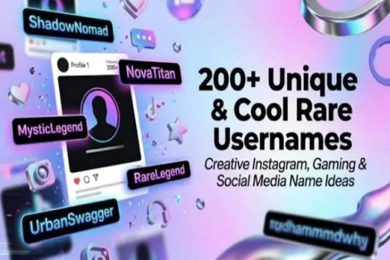 Cool Names for Social Media That Make Profiles Stand Out Cool Names